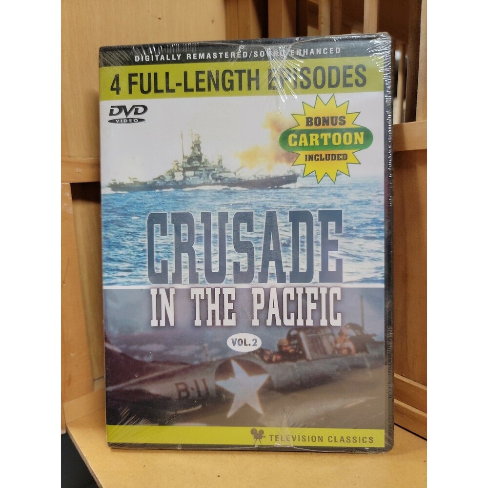 Crusade in the Pacific - 4 Full Length Television Episodes (DVD) NEW